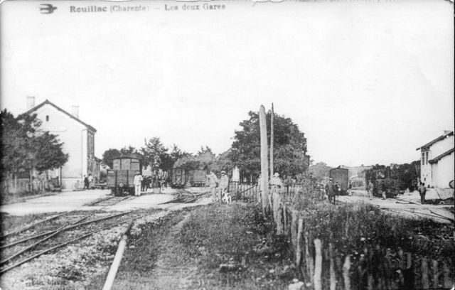CFD Charentes + EC Charentes Rouillac les deux Gares