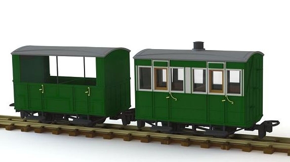 Wagons Peco OO9