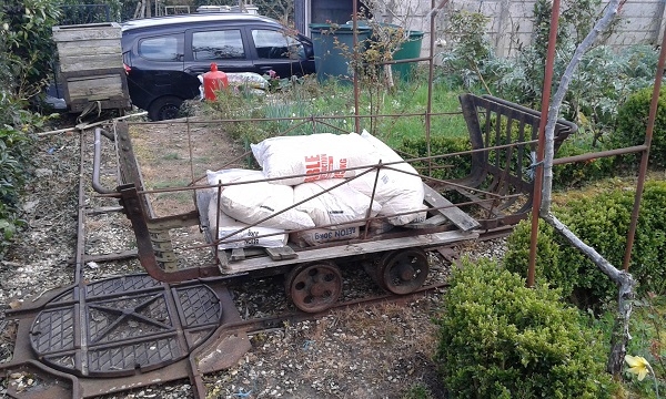 Transport sable et béton