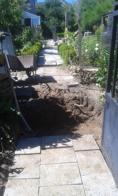 Après prémier terrassement