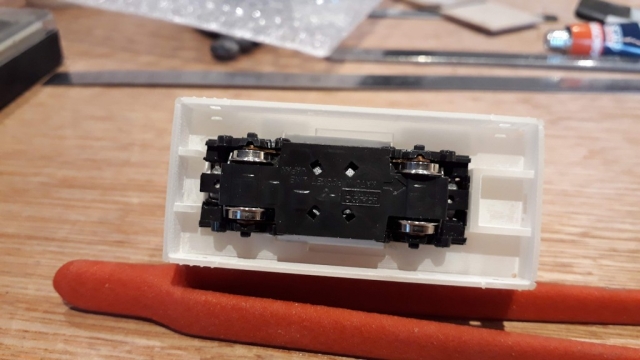 5- Chassis en place