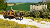 01 Chemin de la Laiterie - Kit Charette de Laitier Maquette Création