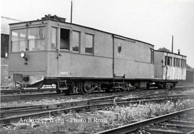 Cambrésis  Autorail Renault Draisine Coll Willig Photo Rozé