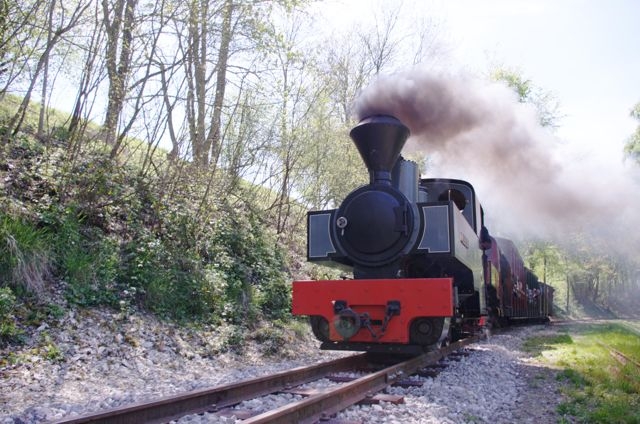 7 030T Joffre + 030T Decauville Double Traction Dans le Z 05.05.16 APPEVA 100 Ans