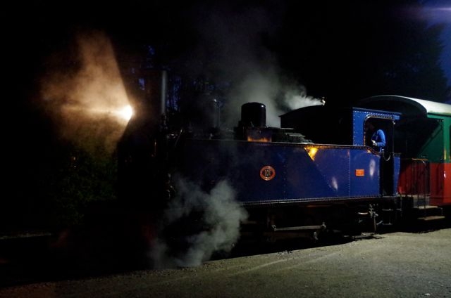 6 CFBS 16.12.17 Train du pére Noël Nocturne Cayeux Saint Valery