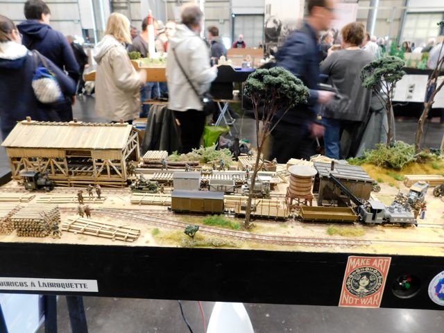 1 De Bouricos à Labroquette HOe Buffalo Bill (Croisées de l'Etroit) Lille TrainsMania 01.04.17