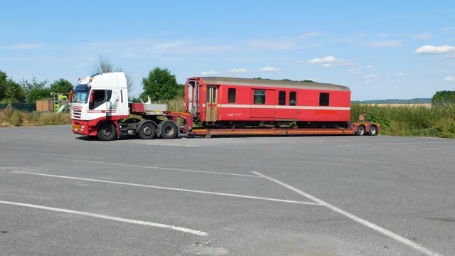 CFBS Transporteur Dick Voiture Suisse Parking Routier Blincourt