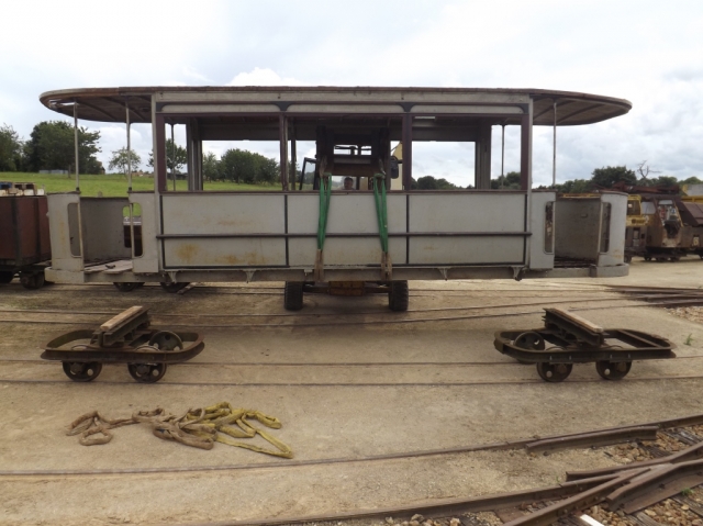 Remorque des TRAMWAYS de STRASBOURG N°184