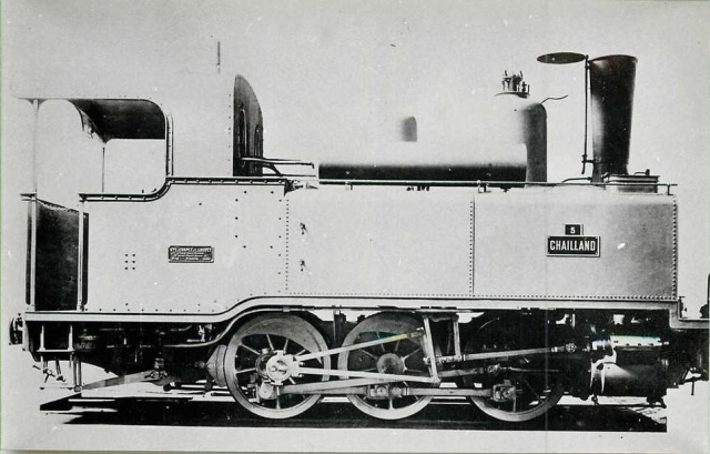 LOCOMOTIVE CORPET N°761 - Mayenne, Chailland 5 Voie 1.00 (1)