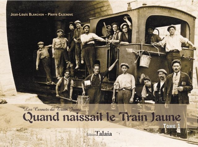 Train jaune Construction Loco