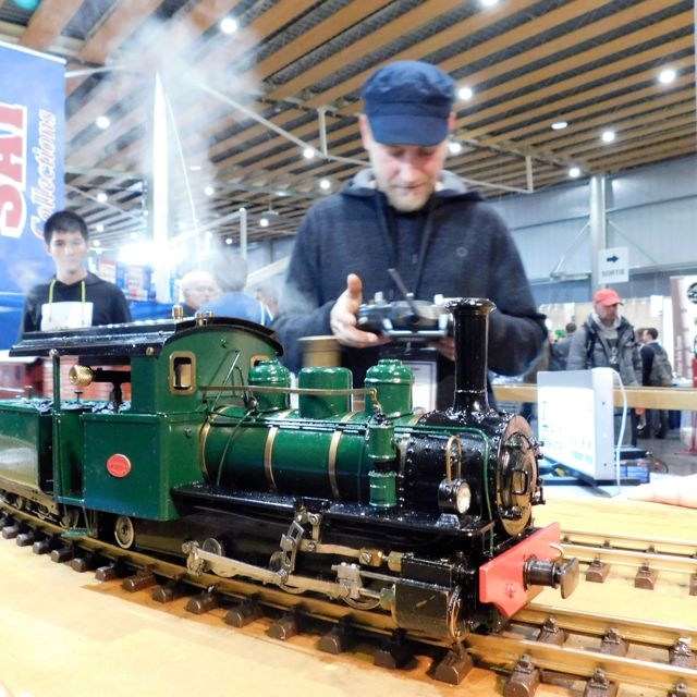 02 Vapeur Vive Club de lille (130T Corpet CFBS) Expo Lille TrainsMania 04.05.19