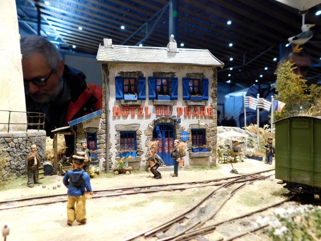 16 L'Ile Bernard Junk (Phare) Expo Lille TrainsMania 04.05.19