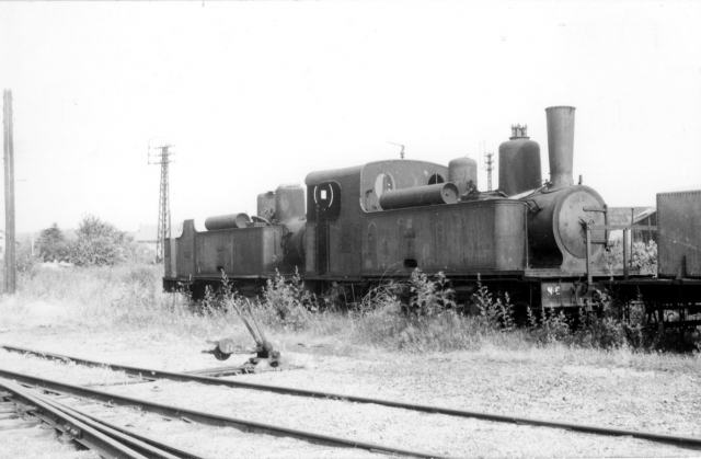 1956.07.07 Nord-Est RTA Soissons 130T Corpet Aisne n°3 au Tas 07.07.1956 Schnabel