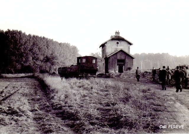 08 NEUILLY SAINT FRONT oct. 1959 Trains à Betteraves Gare CSA Coll Pérève