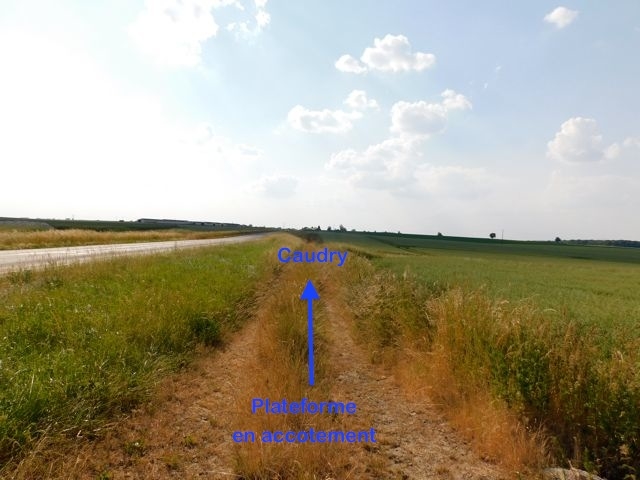 Cambrésis Catillon Ex-Plateforme de Voie Direction Basuel