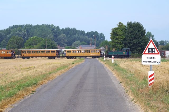 02 CFBS 15.08.22 Fete Gare Cayeux Haine Sant Pierre + Voiture Manage Bois