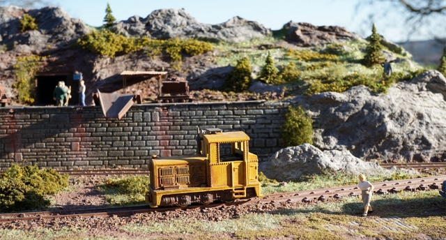 Diorama mine des la Lienne 1999