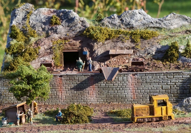 Diorama mine des la Lienne 1999