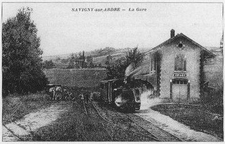 CBR Savigny sur Ardre Gare Loco Baldwin