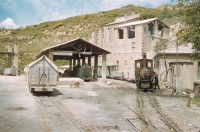 Ferrocarril Secundario de Guardiola a Castellar d'en Huch V.60 Carrière de Pobla de Lillet Mai 1962 Les Dench