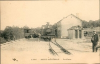 S.E. Nièvre Saint Révérien Gare 120T Corpet n°2572 (série 120T 20t à vide N° 2571 à 2577)