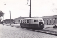 CFDT Castres face Gare SNCF Billard A80d 02.09.1956 Photo Bazin