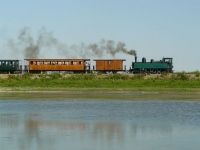 16 230 RB Sur la Digue Train Retour Saint-Valery