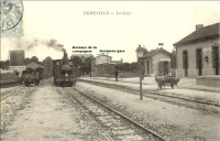 Egreville Gare Coté Quai 03 Contrechamp Les 2 gares Pinguely Yonne n°7