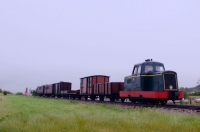 10 Locotracteur 352 MV sur la Digue Vers Saint Valery