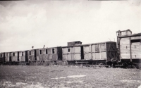 Bapaume Wagons Voitures au tas 04.1959