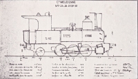 Diagramme 10 section de CF 031T CM n°24 L'Aisne (N°506 030T Corpet CFIL Meuse CM n°4 L'Aisne 1889 transforlée en 031T)