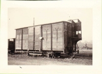 Seine et Marne CFD Couvert Frein à Vis Dépot d'Egreville Fév 1959 Photo Coll Pérève