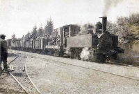 Meusien Environ de Verdun Train Troupes Loco + Wagons Plats CF Woevre Archives de la Somme 2PHO1796.1 02 - copie