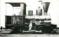 LOCOMOTIVE CORPET 030T N° cion 1665 - Ligne Bougenot; usine du Galion ,martinique Voie de 1.167 (2)