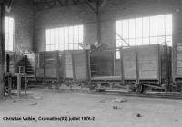 16 Cramaille Raperie Tombereaux dans la Remise Photo Christian Fév 1976 Vallée