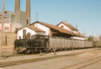 030T Fives-Lille n°1 V.750 mm Penarroya Gare Ligne Penarroya-Puertollano 21 Mai 1966 Photo James M Jarvis FLICKR 1966MAY21JMJA051cs