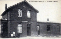 9 Pk 10,6 Cambrésis Beauvois-en-Cambrésis Gare Buvette