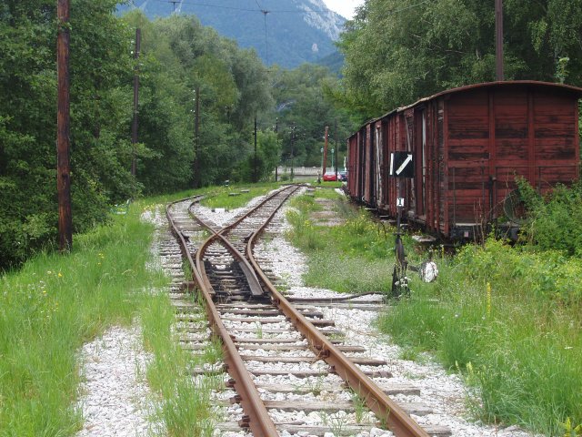 La gare de Reichenau coté Payerbach.