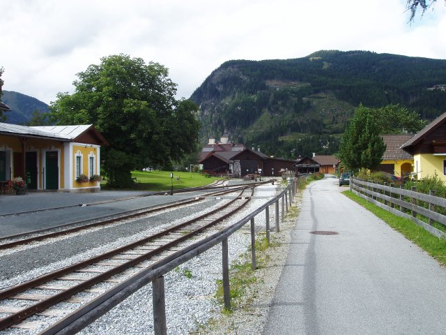 La gare de Mauterndorf vue coté terminus