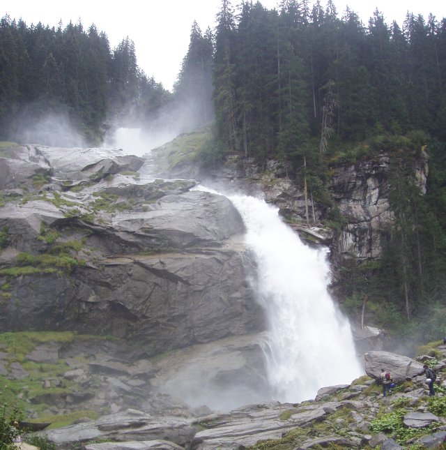 Les célèbres chutes de Krimml