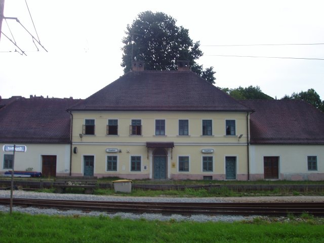 Le BV monumental de la gare de bifurcation d'Engelhof