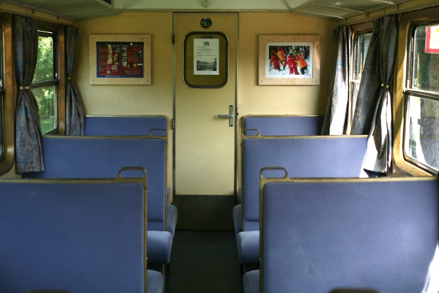 L'intérieur du compartiment voyageur de la B4ip 3104
